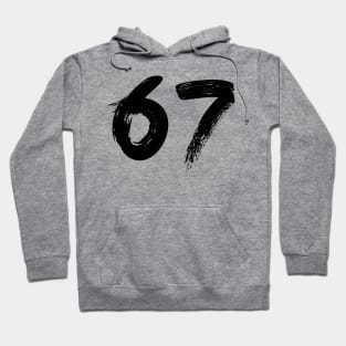 Number 67 Hoodie